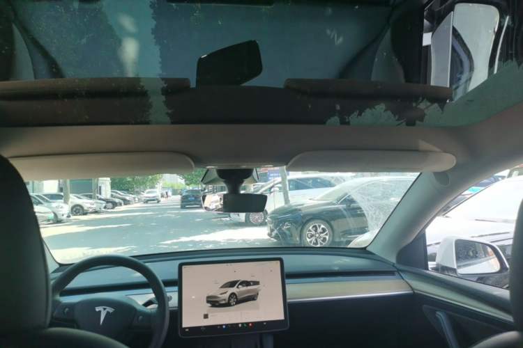 Used Tesla Model Y 2022 Rear-Wheel-Drive Version Headliner