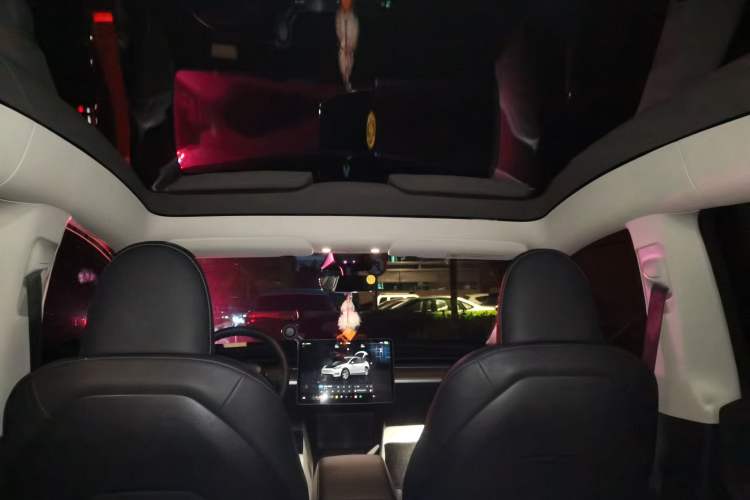 Used Tesla Model Y 2022 Rear-Wheel-Drive Version Headliner