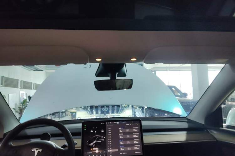 Used Tesla Model Y 2022 Revised Version Rear-Wheel Drive Headliner