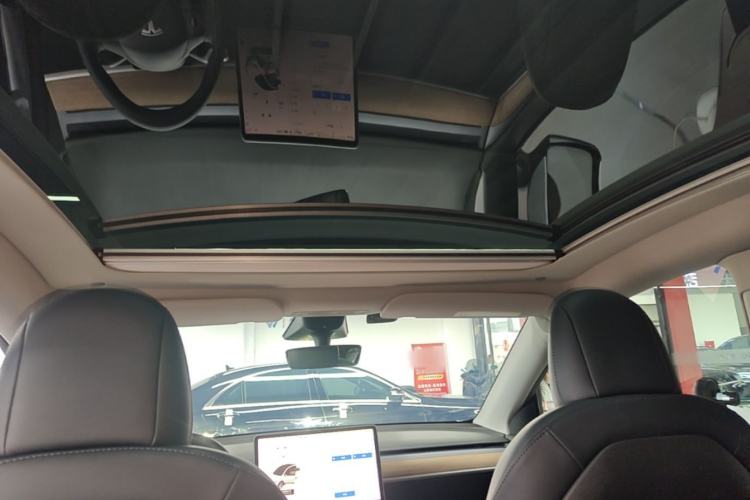 Used Tesla Model Y 2022 Long-Range All-Wheel-Drive Version Headliner