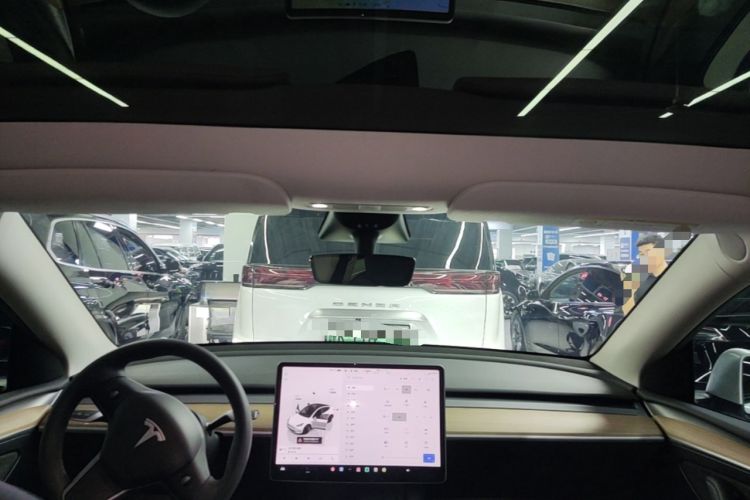 Used Tesla Model Y 2022 Rear-Wheel-Drive Version Headliner