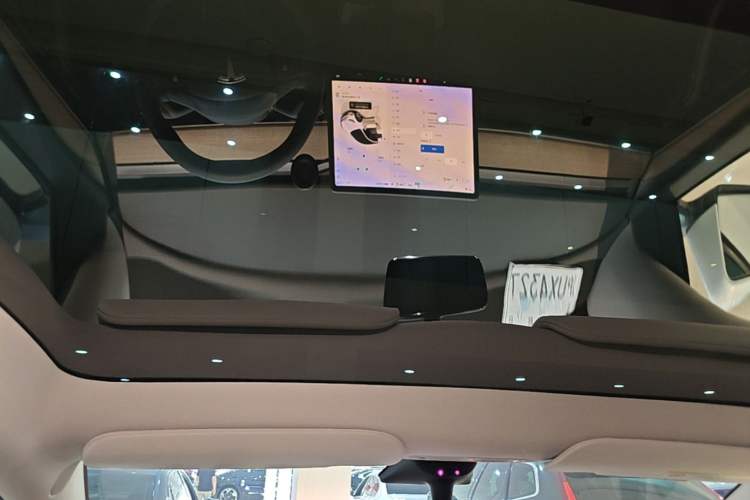 Used Tesla Model Y 2022 Rear-Wheel-Drive Version Headliner