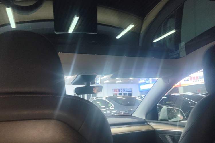 Used Tesla Model Y 2022 Revised Version Rear-Wheel Drive Headliner