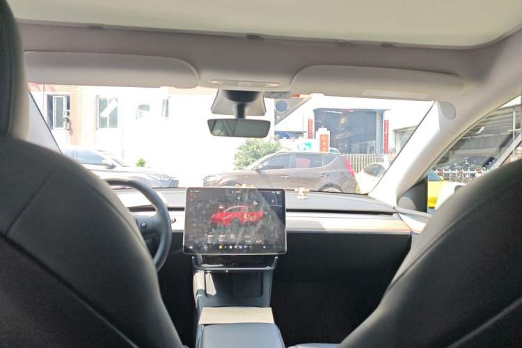 Used Tesla Model Y 2022 Long-Range All-Wheel-Drive Version Headliner