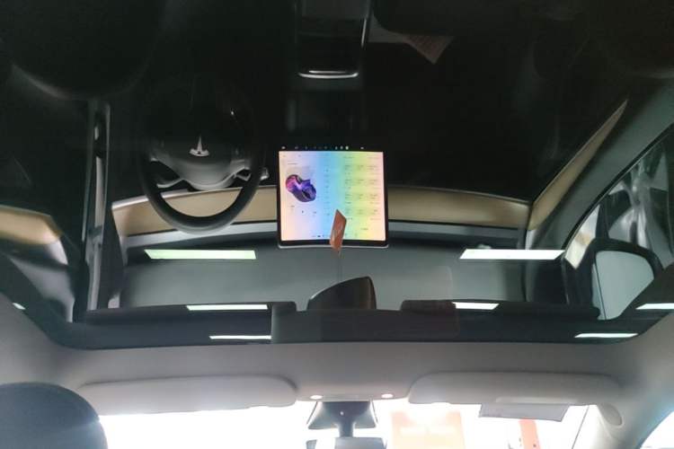 Used Tesla Model Y 2022 Revised Version Rear-Wheel Drive Headliner