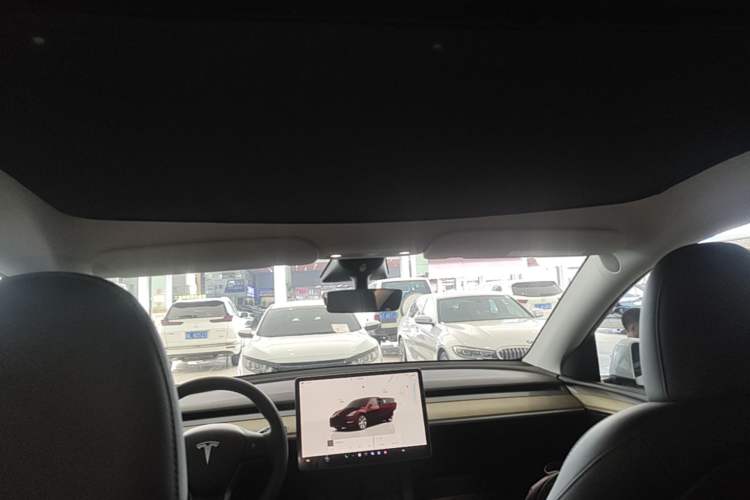 Used Tesla Model Y 2022 Revised Version Rear-Wheel Drive Headliner