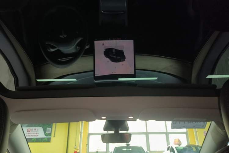 Used Tesla Model Y 2022 Long-Range All-Wheel-Drive Version Headliner