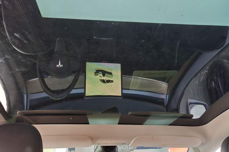 Used Tesla Model Y 2022 Revised Version Long-Range All-Wheel Drive Headliner