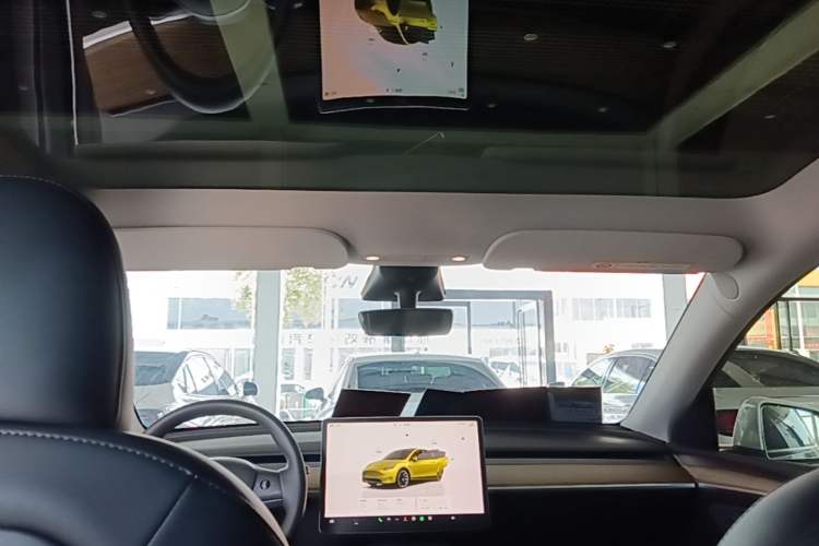 Used Tesla Model Y 2022 Revised Version Rear-Wheel Drive Headliner