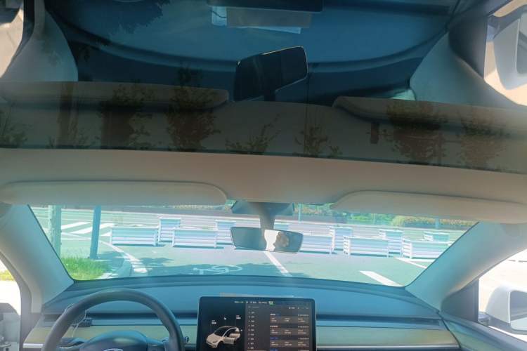 Used Tesla Model Y 2022 Revised Version Long-Range All-Wheel Drive Headliner