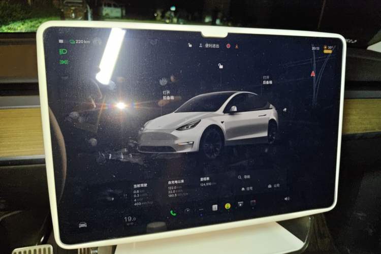 Used Tesla Model Y 2022 Revised Version Long-Range All-Wheel Drive Instrument Cluster