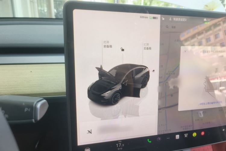 Used Tesla Model Y 2022 Revised Version Long-Range All-Wheel Drive Instrument Cluster