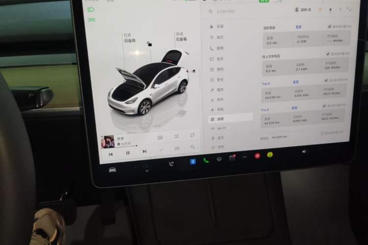 Used Tesla Model Y 2022 Revised Version Long-Range All-Wheel Drive Instrument Cluster