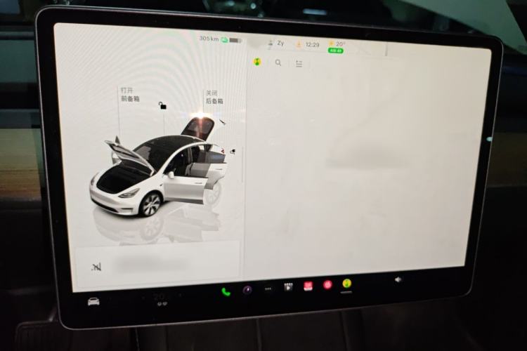 Used Tesla Model Y 2022 Rear-Wheel-Drive Version Instrument Cluster