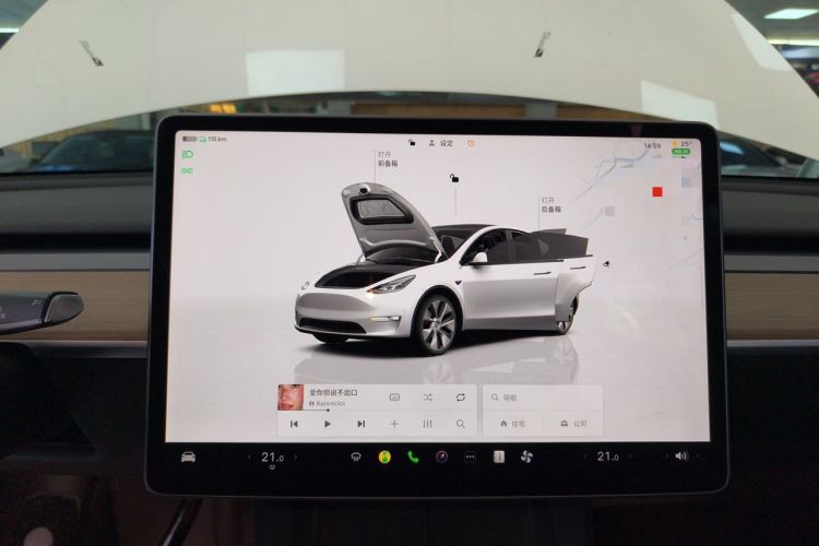 Used Tesla Model Y 2022 Revised Version Rear-Wheel Drive Instrument Cluster