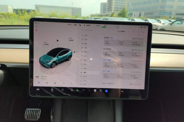 Used Tesla Model Y 2022 Rear-Wheel-Drive Version Instrument Cluster