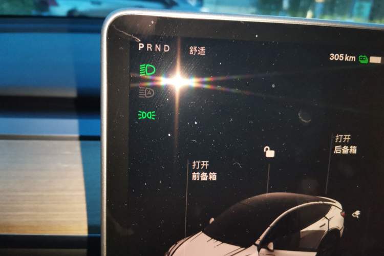 Used Tesla Model Y 2022 Revised Version Rear-Wheel Drive Instrument Cluster
