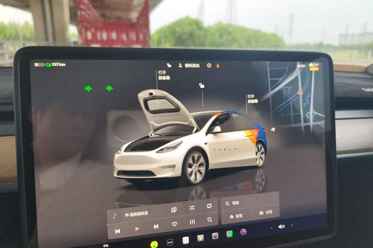 Used Tesla Model Y 2022 Revised Version Rear-Wheel Drive Instrument Cluster