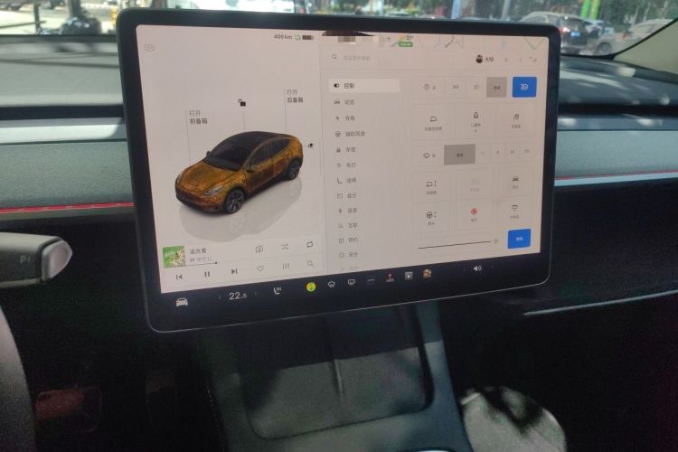Used Tesla Model Y 2022 Revised Version Long-Range All-Wheel Drive Instrument Cluster