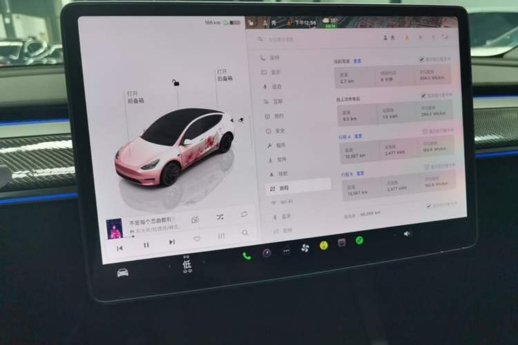 Used Tesla Model Y 2022 Revised Version Long-Range All-Wheel Drive Instrument Cluster