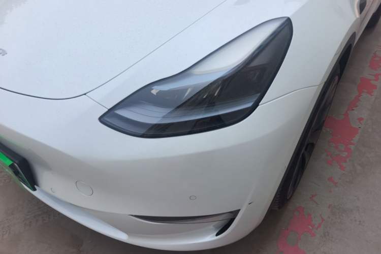 Used Tesla Model Y 2022 Performance High-Performance All-Wheel-Drive Version Left Front Headlight