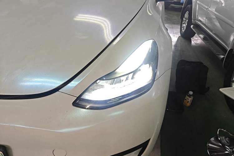 Used Tesla Model Y 2022 Revised Version Rear-Wheel Drive Left Front Headlight