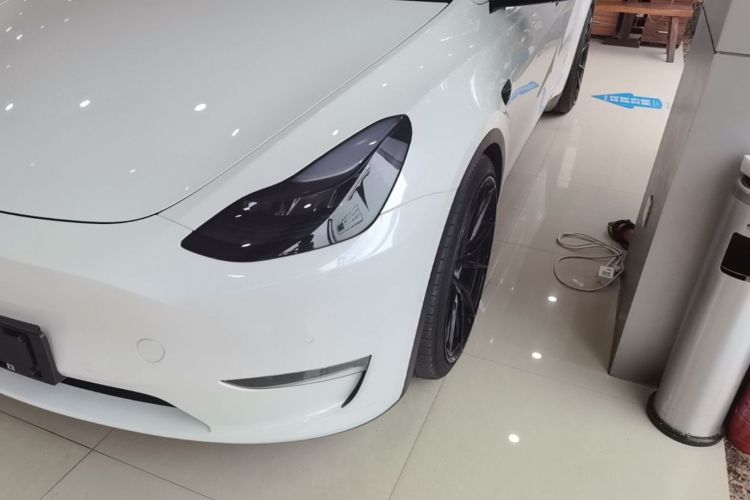 Used Tesla Model Y 2022 Performance High-Performance All-Wheel-Drive Version Left Front Headlight