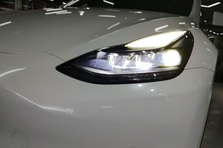 Used Tesla Model Y 2022 Rear-Wheel-Drive Version Left Front Headlight
