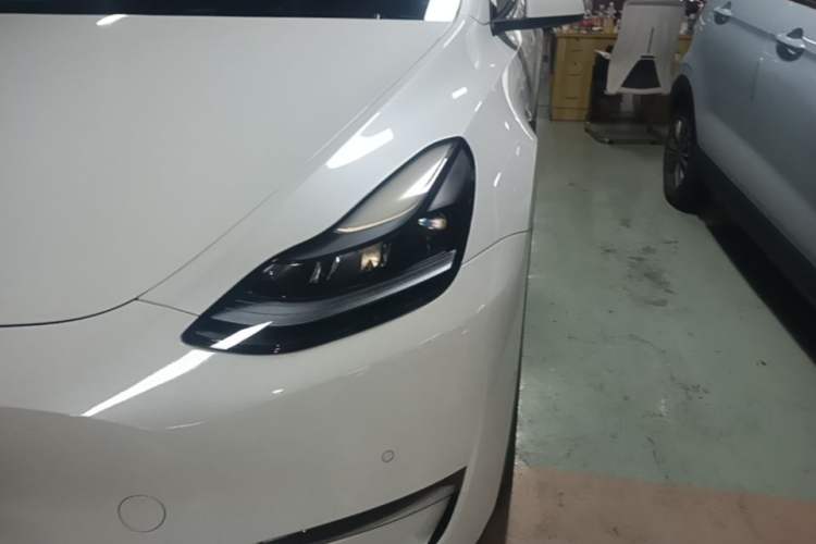 Used Tesla Model Y 2022 Revised Version Long-Range All-Wheel Drive Left Front Headlight