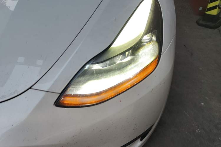 Used Tesla Model Y 2022 Rear-Wheel-Drive Version Left Front Headlight