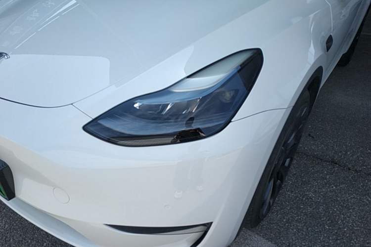 Used Tesla Model Y 2022 Performance High-Performance All-Wheel-Drive Version Left Front Headlight