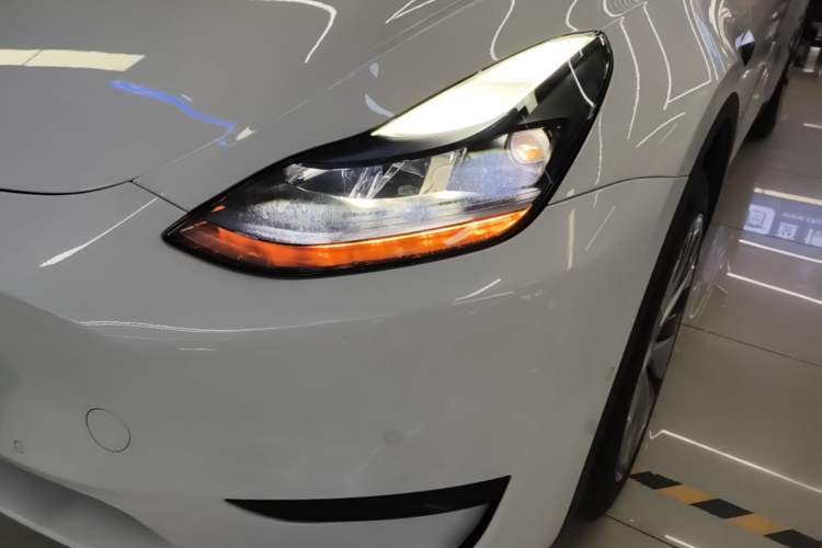 Used Tesla Model Y 2022 Revised Version Rear-Wheel Drive Left Front Headlight