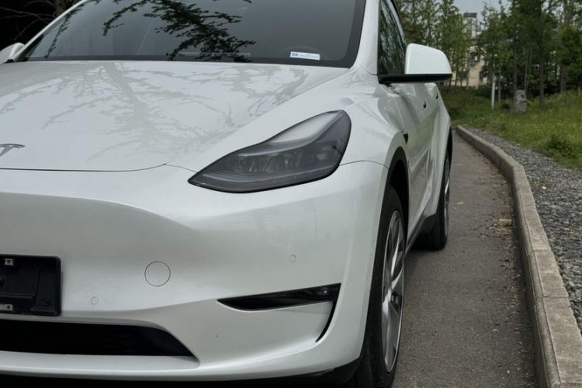 Used Tesla Model Y 2022 Revised Version Long-Range All-Wheel Drive Left Front Headlight