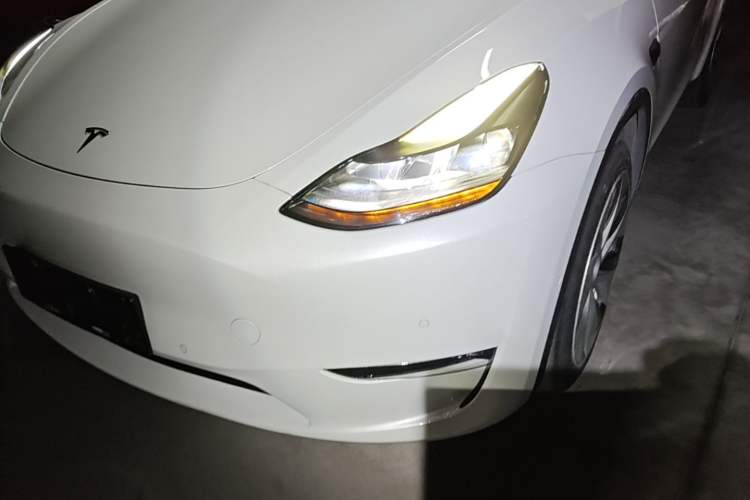 Used Tesla Model Y 2022 Revised Version Long-Range All-Wheel Drive Left Front Headlight