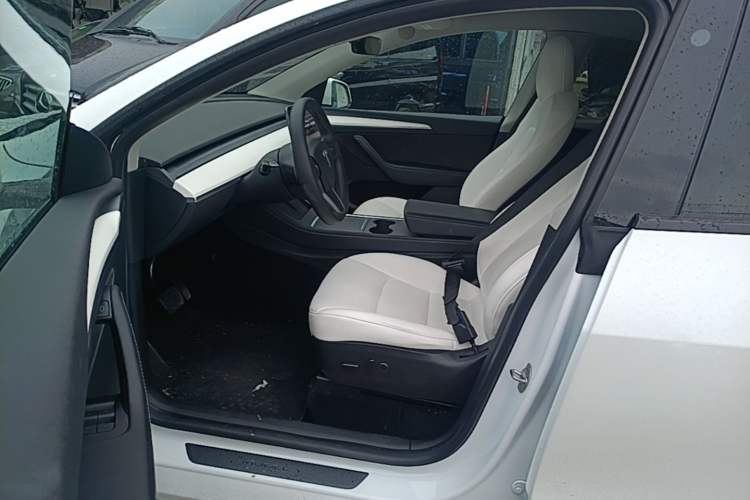 Used Tesla Model Y 2022 Long-Range All-Wheel-Drive Version Left Front Seat