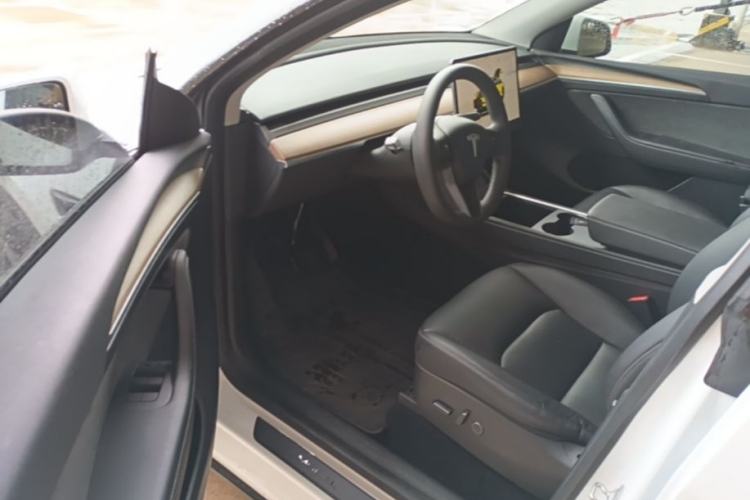 Used Tesla Model Y 2022 Long-Range All-Wheel-Drive Version Left Front Seat