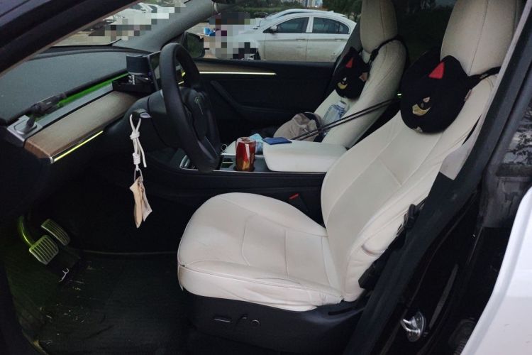 Used Tesla Model Y 2022 Long-Range All-Wheel-Drive Version Left Front Seat