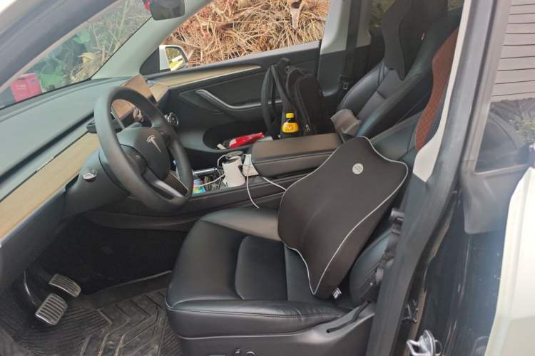 Used Tesla Model Y 2022 Long-Range All-Wheel-Drive Version Left Front Seat