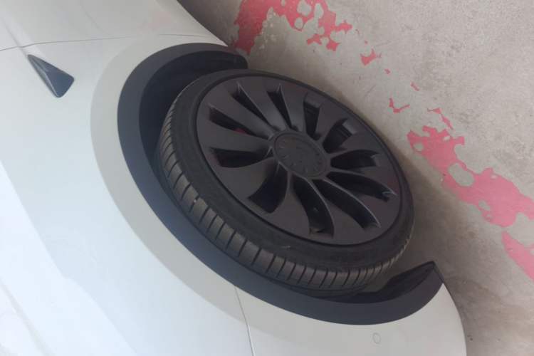 Used Tesla Model Y 2022 Performance High-Performance All-Wheel-Drive Version Left Front Wheel Hub