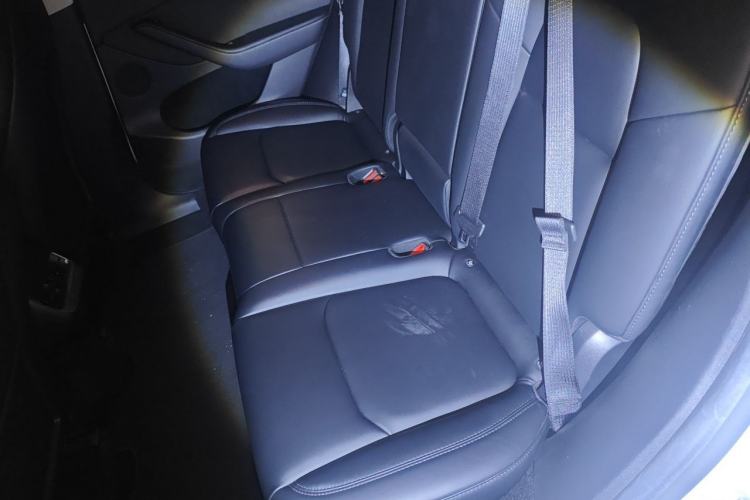 Used Tesla Model Y 2022 Long-Range All-Wheel-Drive Version Left Rear Seat