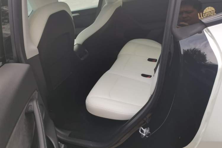 Used Tesla Model Y 2022 Performance High-Performance All-Wheel-Drive Version Left Rear Seat