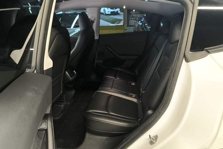 Used Tesla Model Y 2022 Performance High-Performance All-Wheel-Drive Version Left Rear Seat