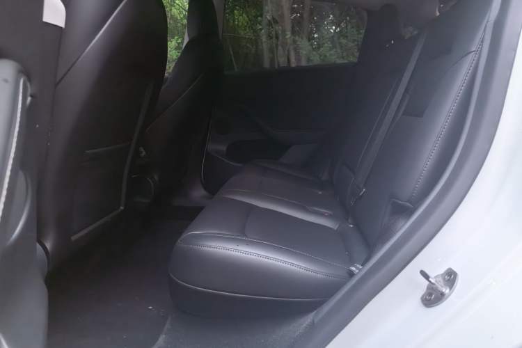 Used Tesla Model Y 2022 Long-Range All-Wheel-Drive Version Left Rear Seat