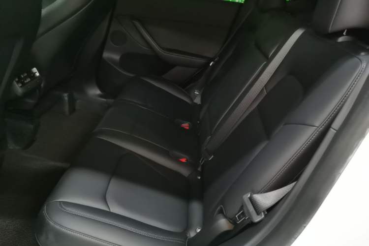 Used Tesla Model Y 2022 Performance High-Performance All-Wheel-Drive Version Left Rear Seat