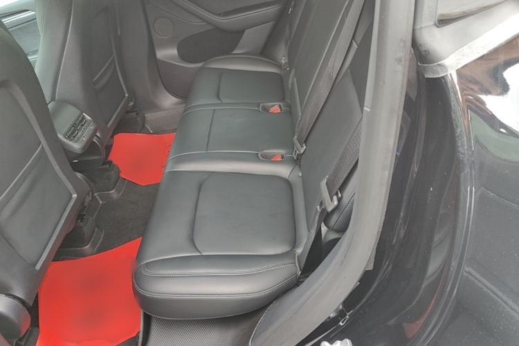Used Tesla Model Y 2022 Long-Range All-Wheel-Drive Version Left Rear Seat
