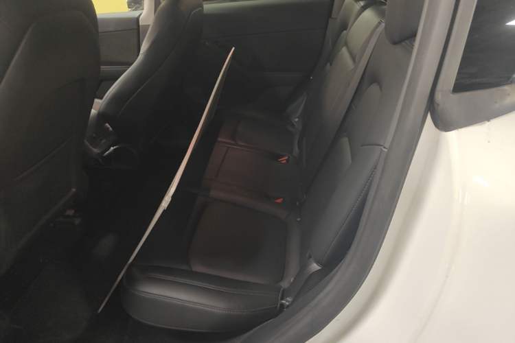 Used Tesla Model Y 2022 Long-Range All-Wheel-Drive Version Left Rear Seat