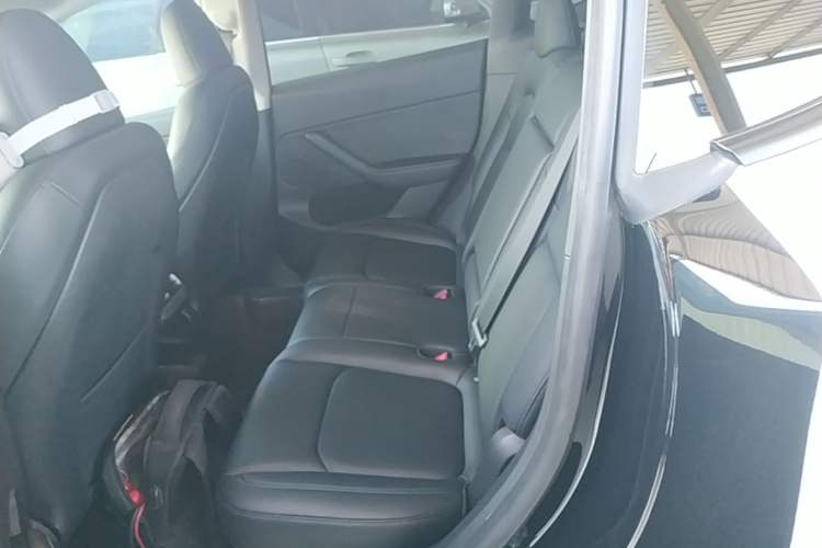 Used Tesla Model Y 2022 Performance High-Performance All-Wheel-Drive Version Left Rear Seat