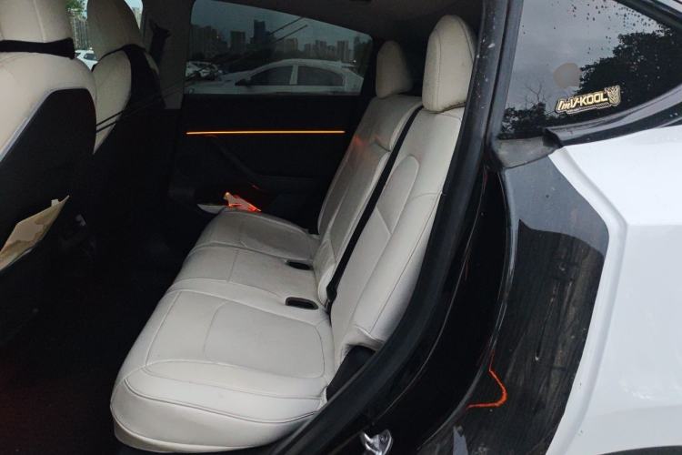 Used Tesla Model Y 2022 Long-Range All-Wheel-Drive Version Left Rear Seat