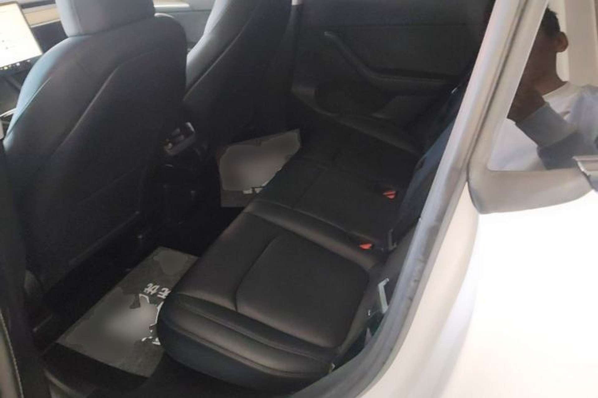 Used Tesla Model Y 2022 Performance High-Performance All-Wheel-Drive Version Left Rear Seat