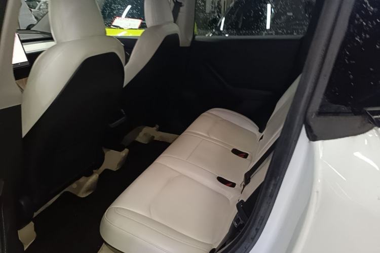 Used Tesla Model Y 2022 Performance High-Performance All-Wheel-Drive Version Left Rear Seat